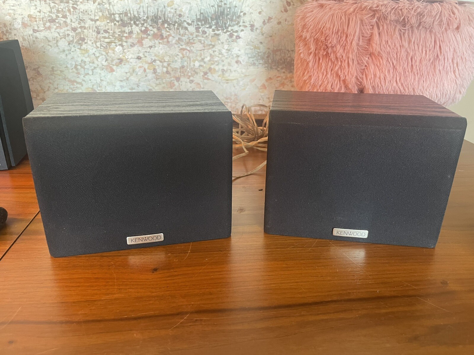 Kenwood KS-401 HT Surround Rear Speakers Set Of 2 Works 100W 8ohm
