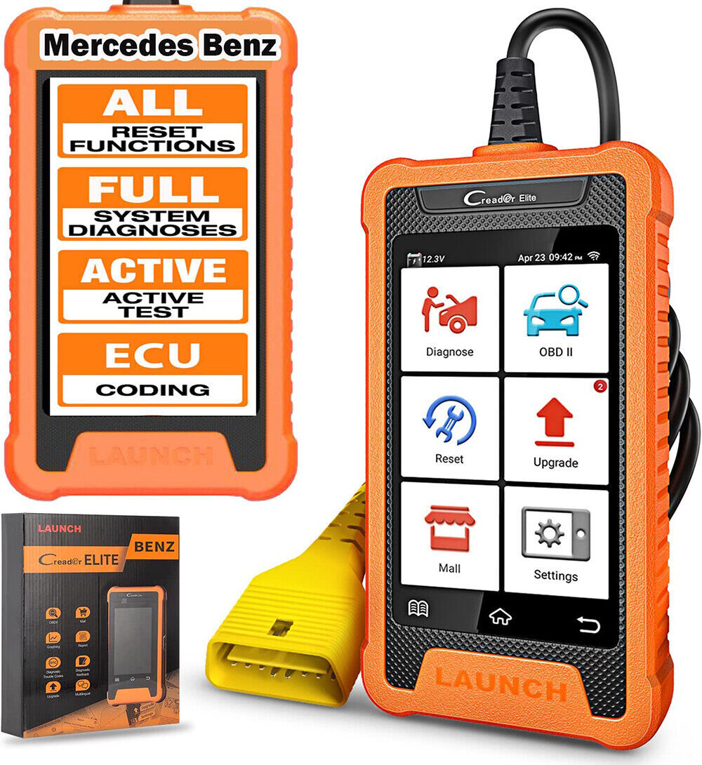 LAUNCH Creader Elite for Mercedes Benz Full System Diagnostic Tool as X431 V PRO
