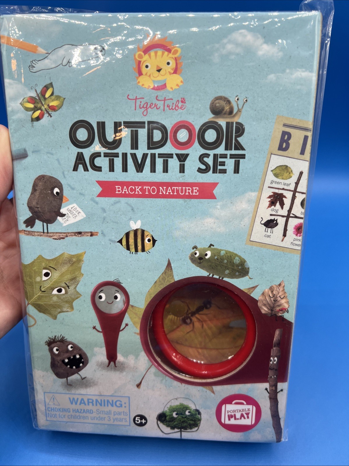 Tiger Tribe Outdoor Activity Set Back to Nature & 2 Activity / Puzzle Books
