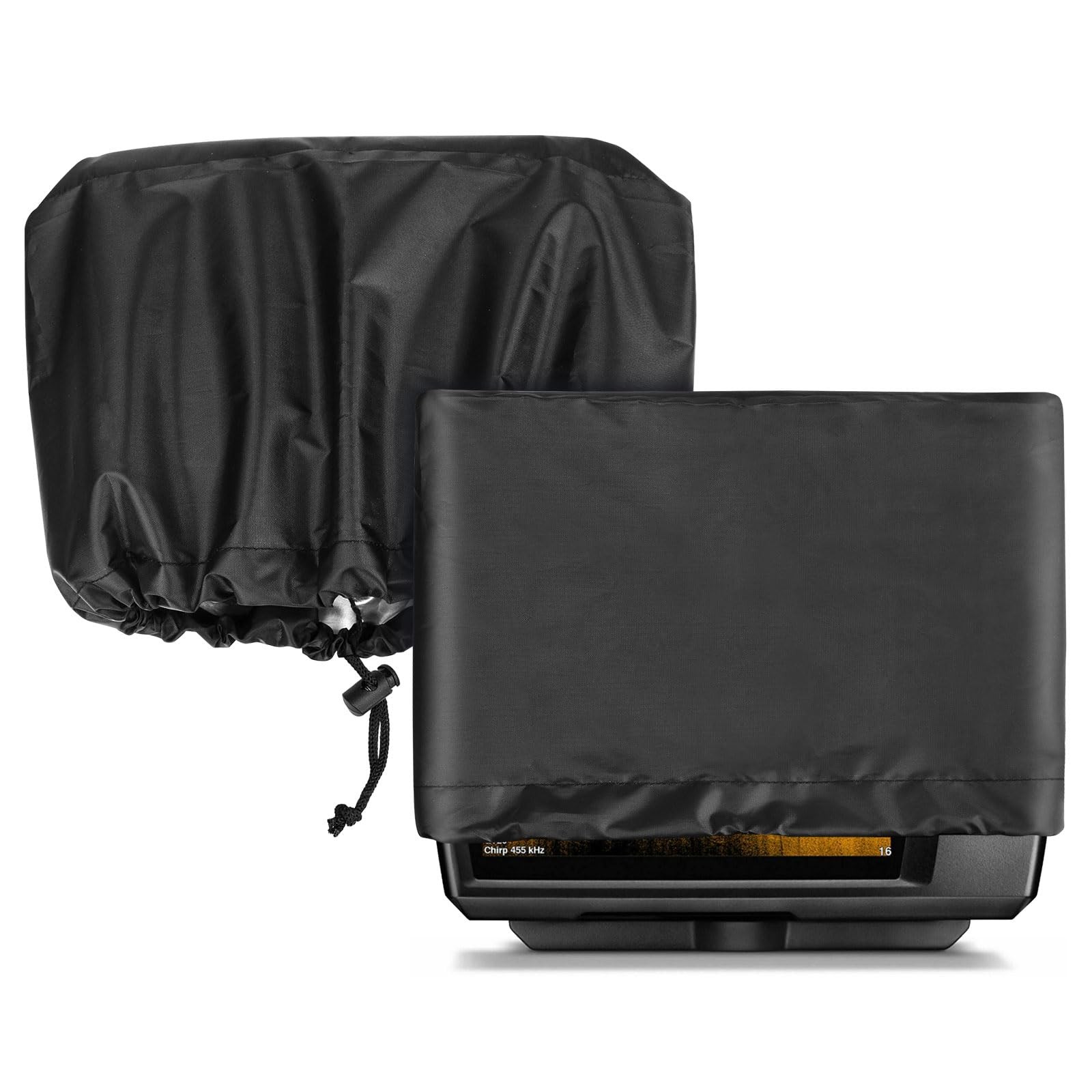 Fish Finder Cover 11.8inches(L) x 5.5inches (W) x 8inchese (H), Black