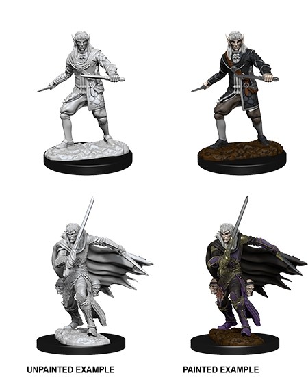 WZK73854 Pathfinder Deep Cuts Unpainted Miniatures: W10 Male Elf Rogue