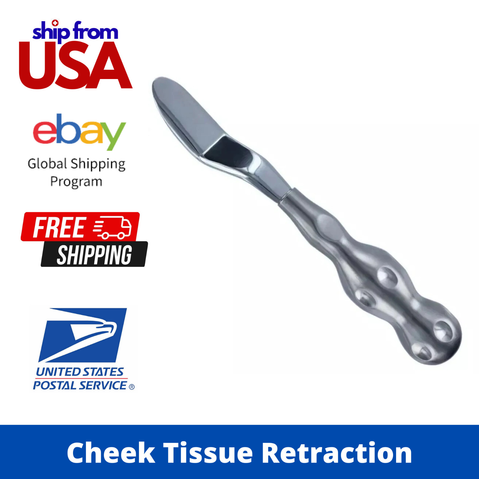Implant Dentistry – Minnesota Retractor w/ Ergonomic Handle USPS FAST SHIP