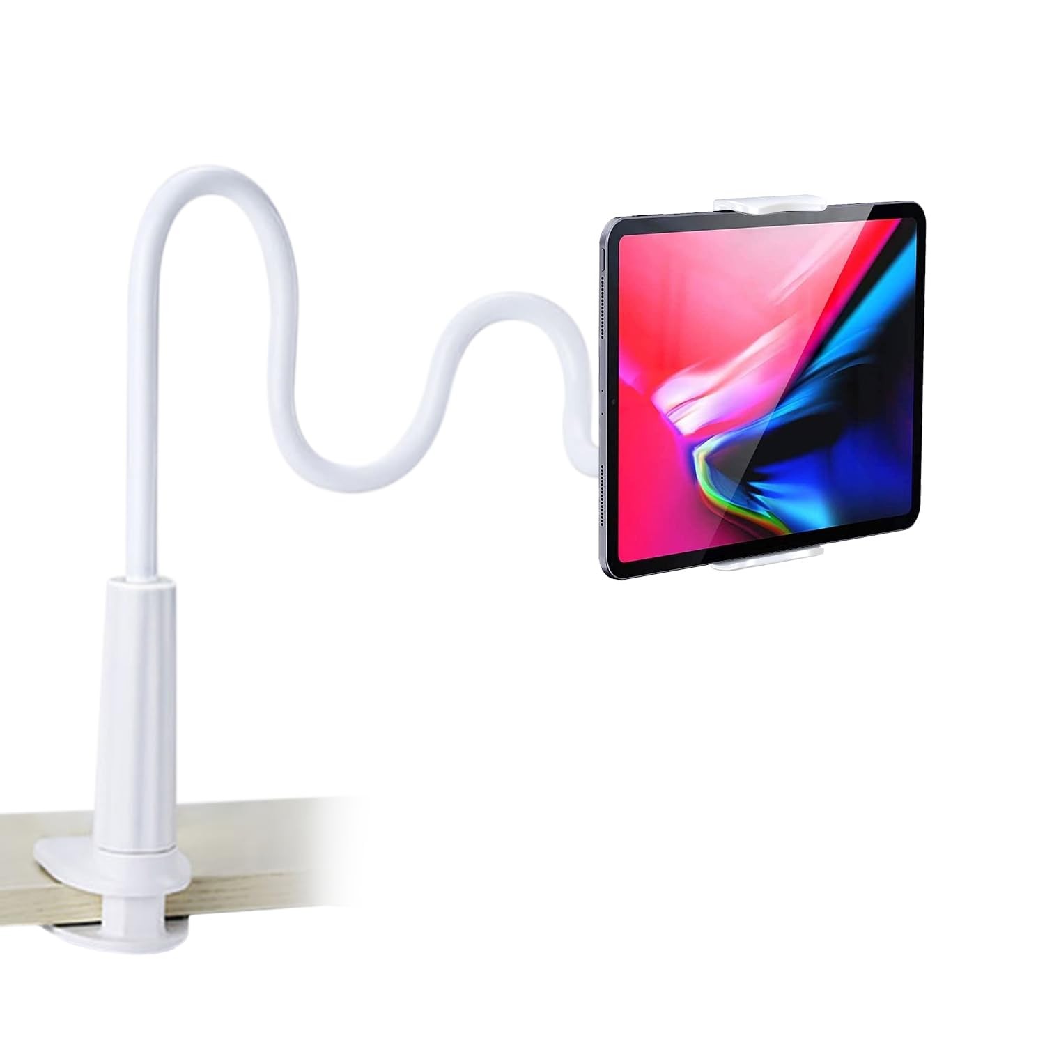Cell Adjustable Universal Gooseneck Bed Lazy Holder Stand Mount - Flexible Ar...