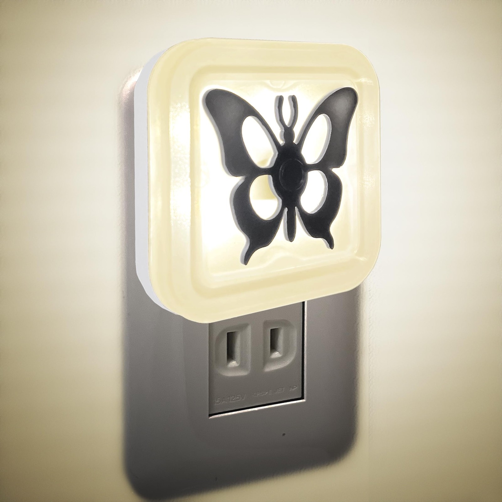 Smart LED Night Light [2-Pack], Plug-in with Auto Dusk to Dawn Sensor | Dimma...