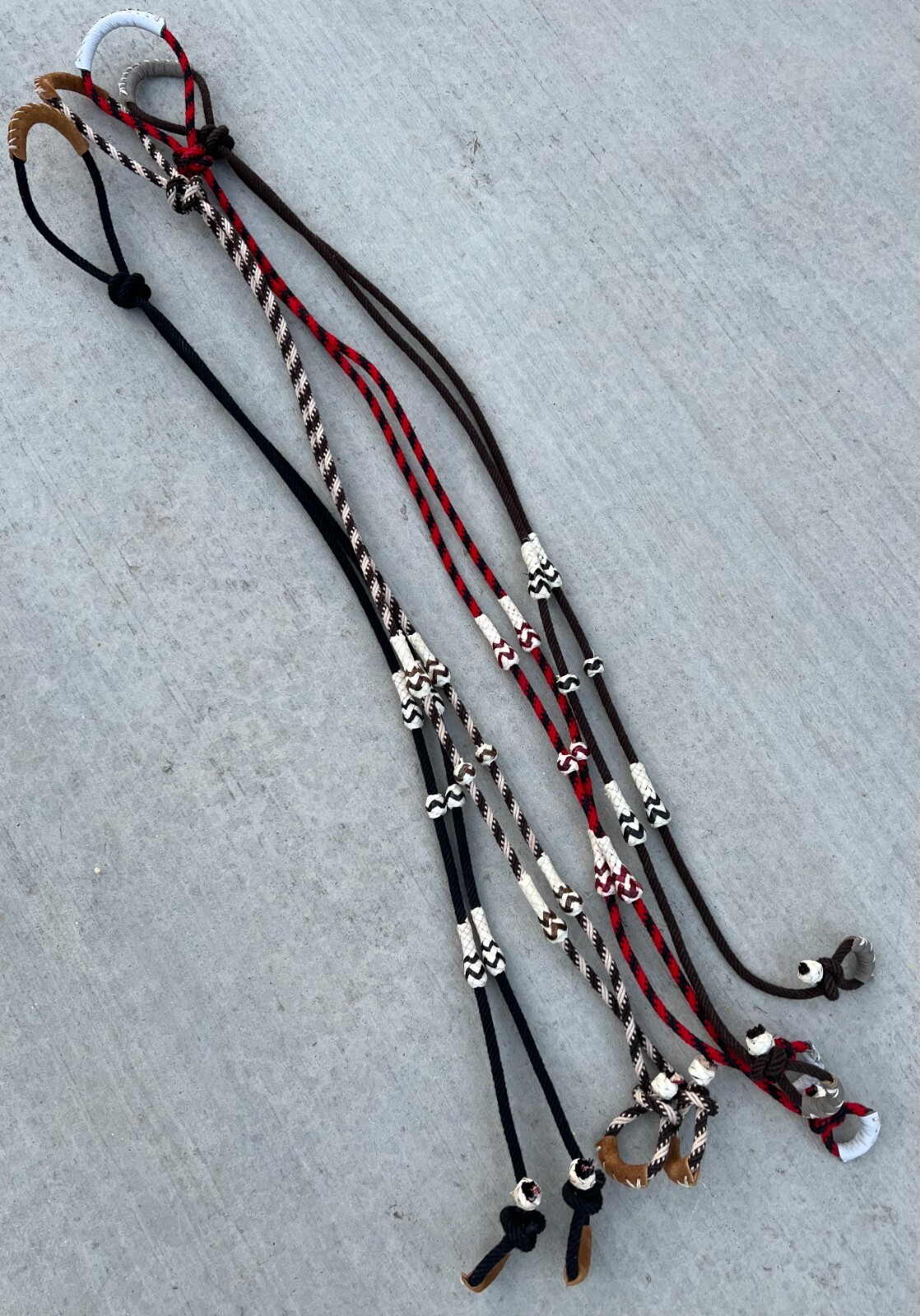 WESTERN HORSE REINS. RIENDAS CHARRAS CHARRO SADDLE REINS RIENDAS PARA CABALLO