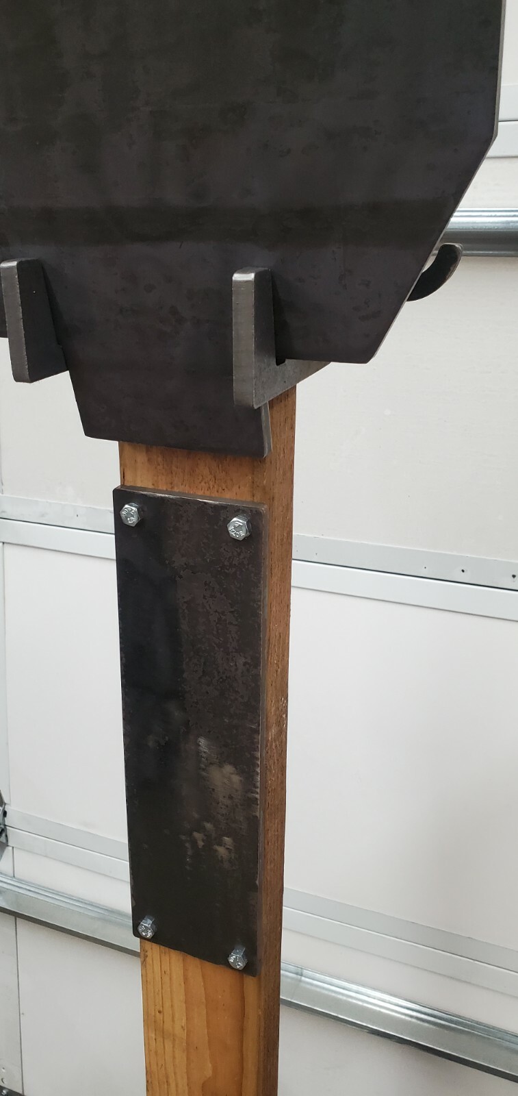 AR500 2x4 Guards for Gun Targets 3.5 x 12 inches
