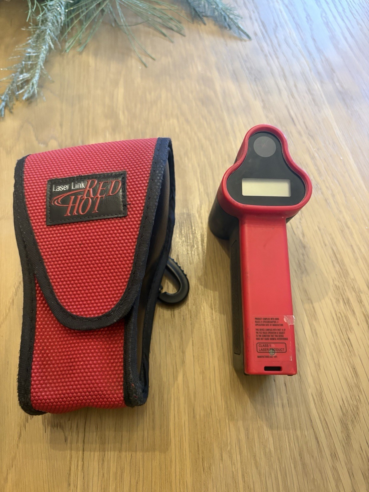 Laser Link Golf Rangefinder. Tested. Laser Link Red Hot Golf Range Finder