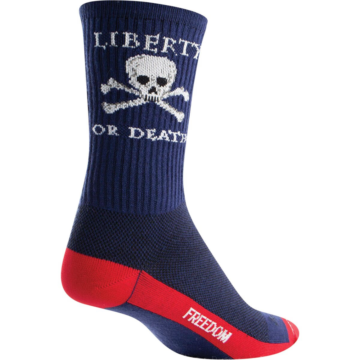 SockGuy Liberty or Death Sock One Color, S/M