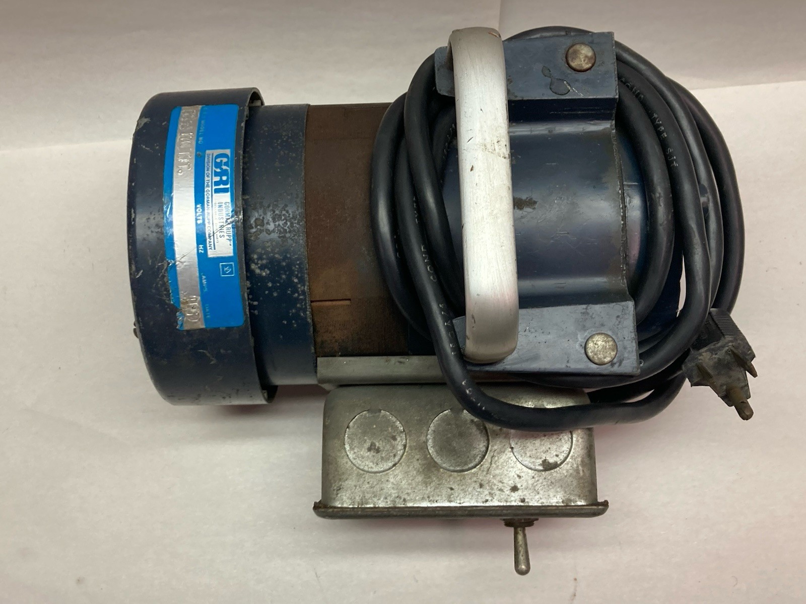 Gorman-Rupp Industries,EX222 170,Gear Motor