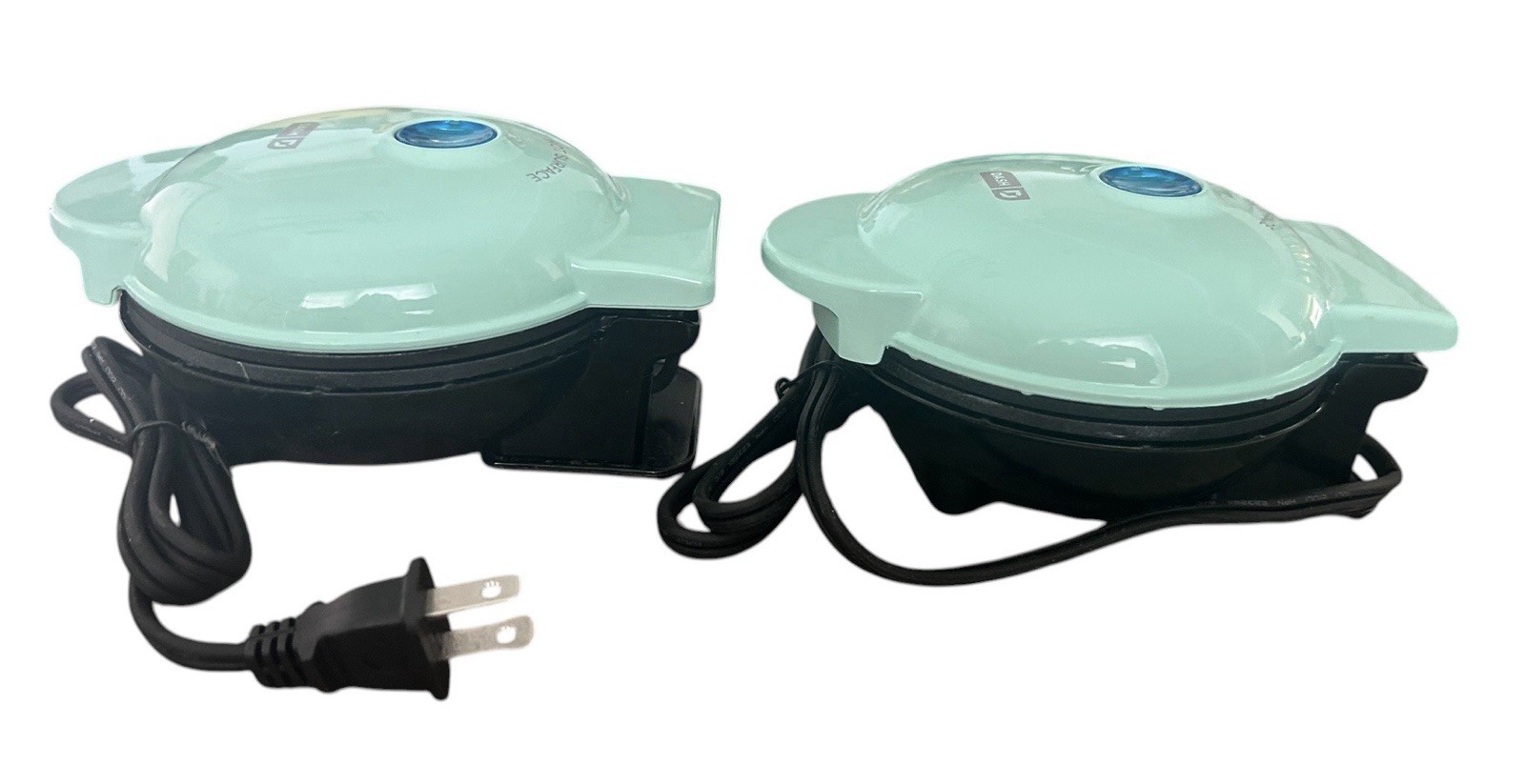 Dash Mini Maker 2-Piece Griddle for Pancakes & Waffle Maker Set of 2
