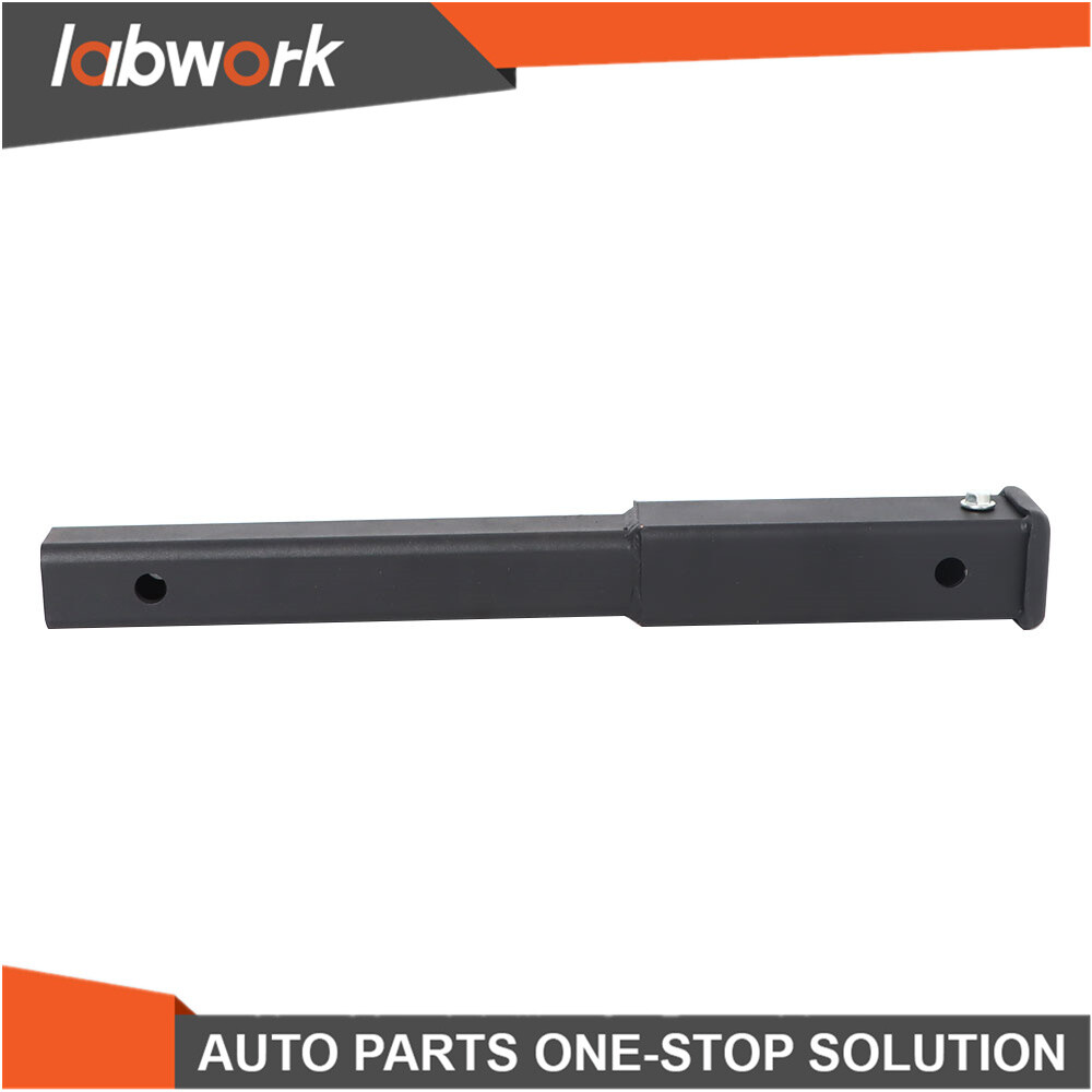 Labwork 18" Inch Hitch Extender Extension Tow Bar Trailer 4WD Car 2" Receiver