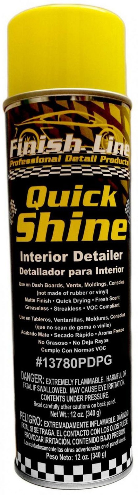 Finish Line Quick Shine - Professional Auto Interior Detailer