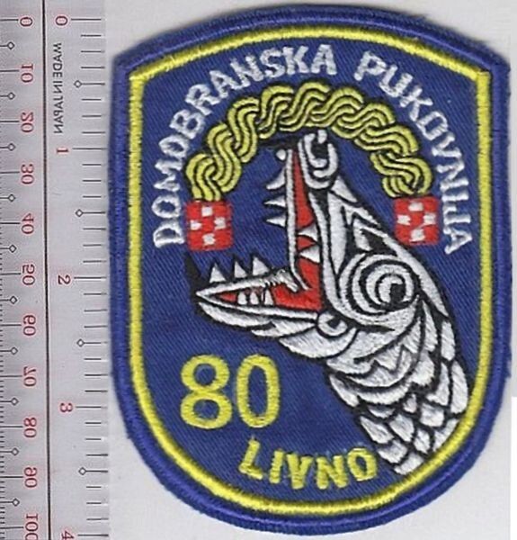 Bosnia & Herzegovina Army 80th Home Brigade Livno Bojna 80. Domobransk NO TARIFF