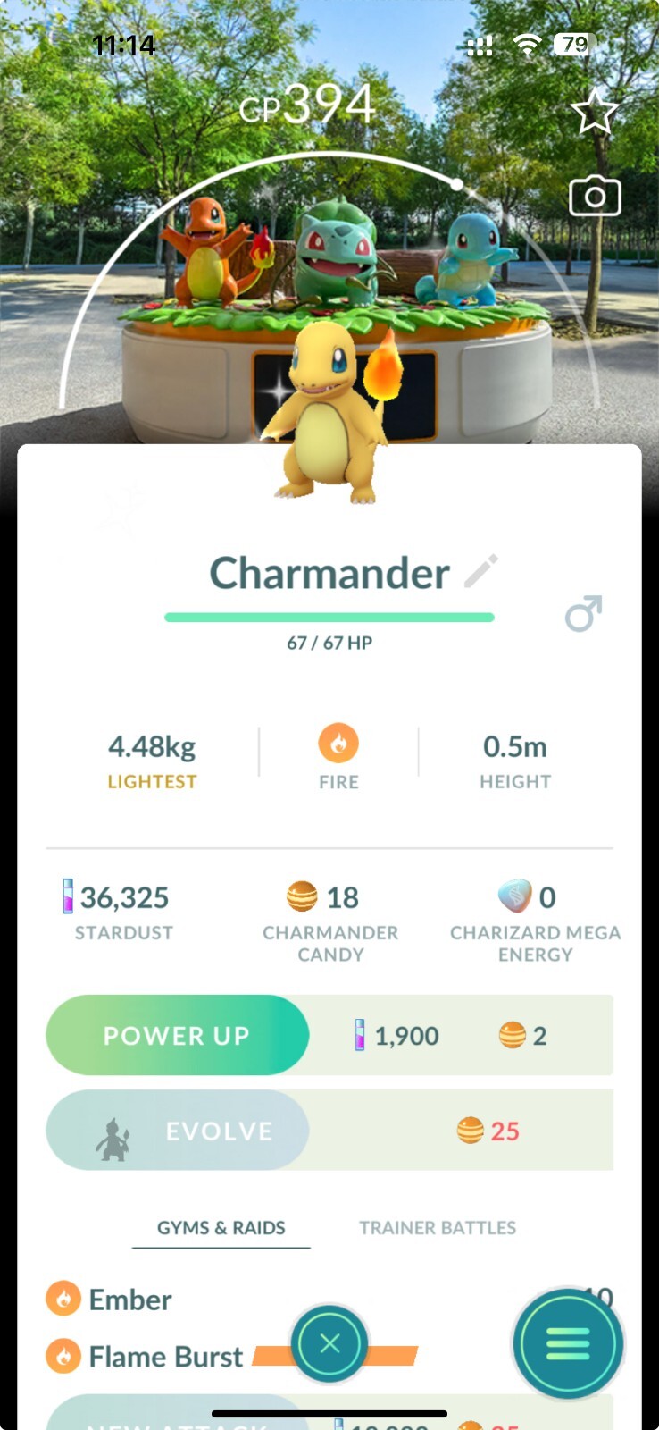 Shiny Charmander Osaka-Kansai Expo Go Stamp Rally Background P T C 0r Trade
