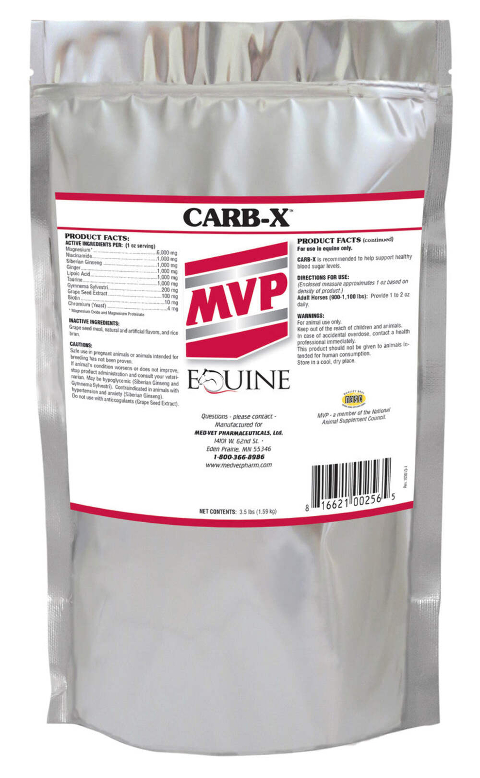 MVP - Carb-X (Meal)