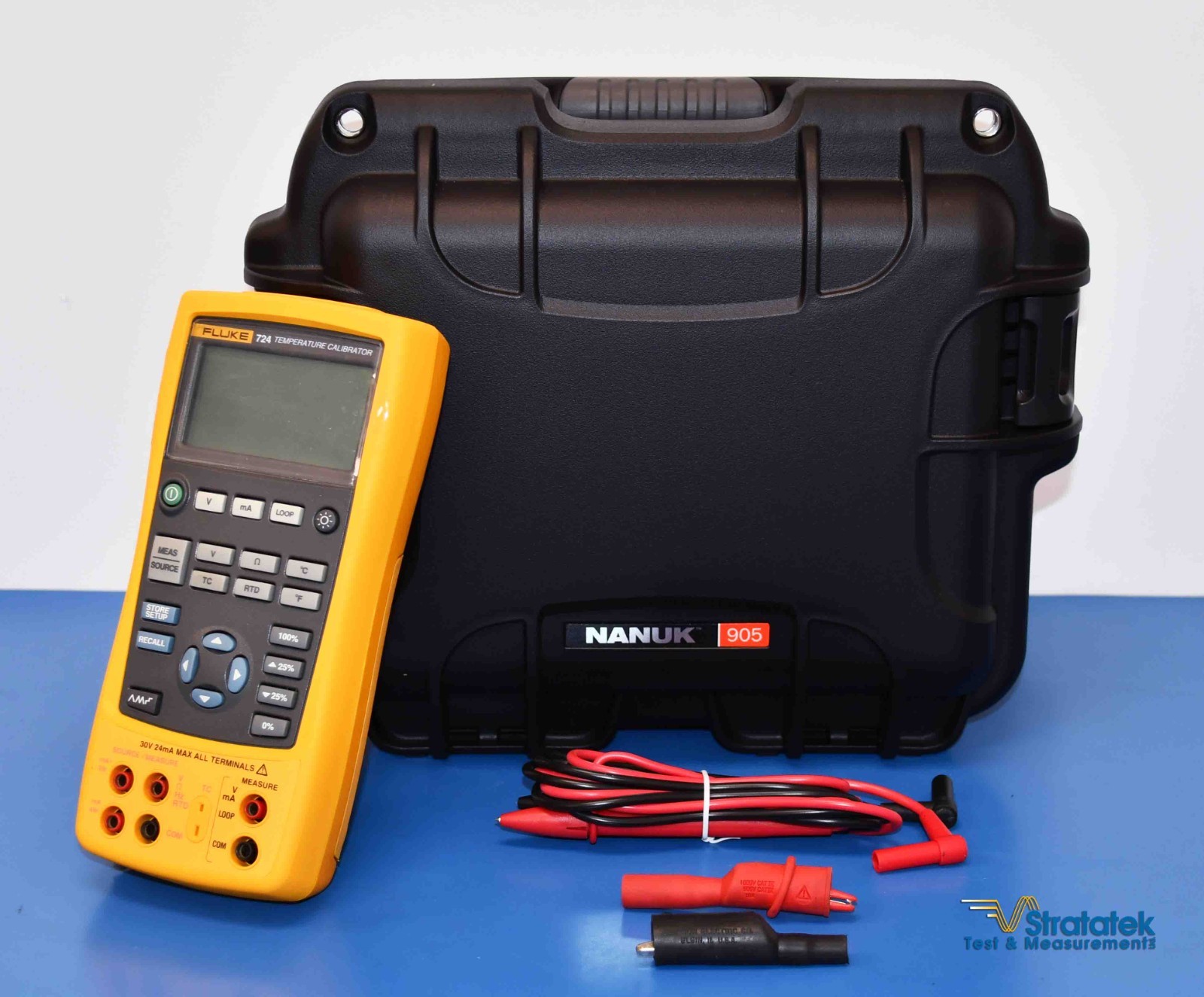 Fluke 724 Process and Temperature Calibrator NIST Calibrated with Data