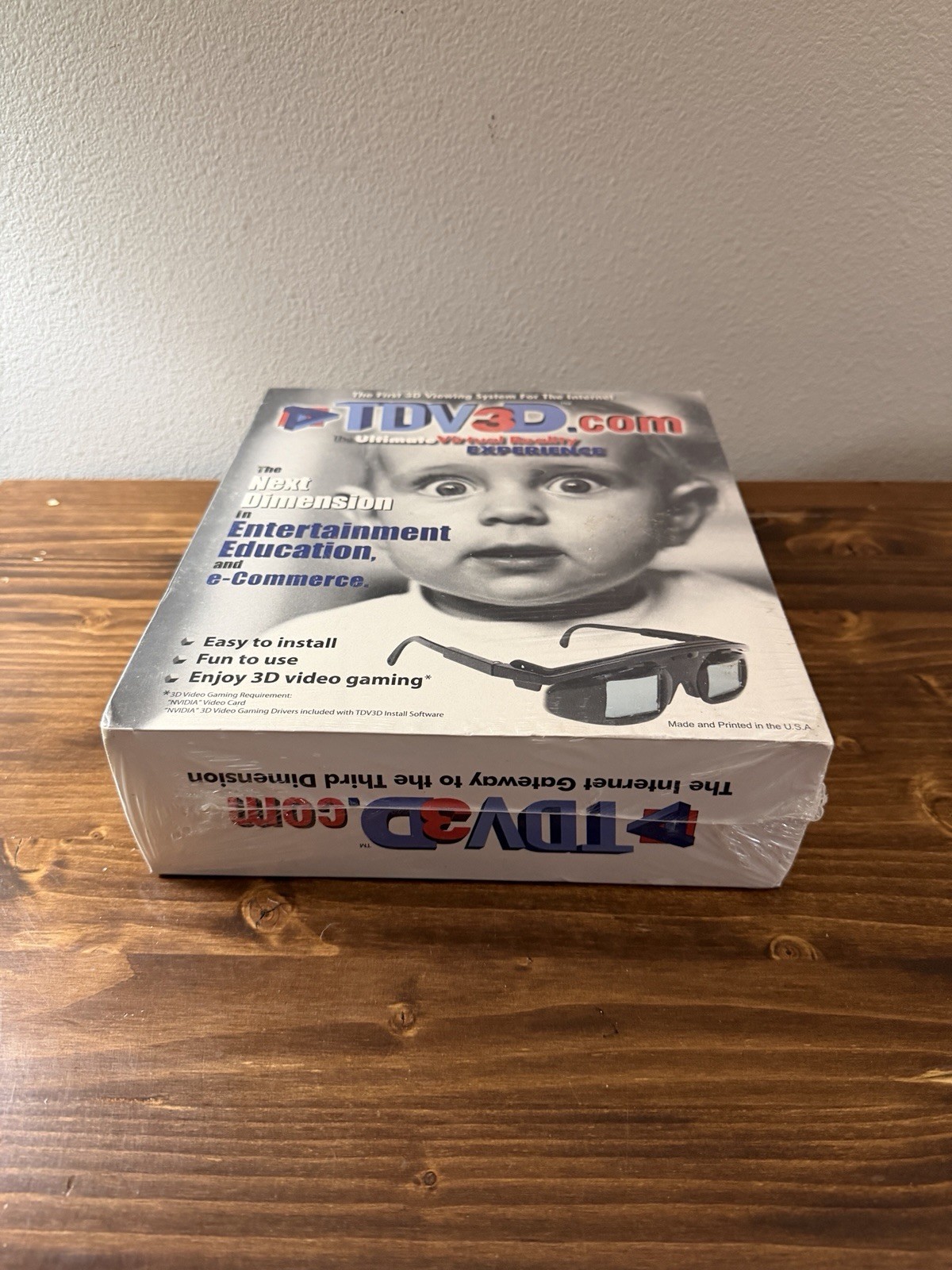 VINTAGE TDV3D.COM 3D VIEWING SYSTEM NEW SEALED