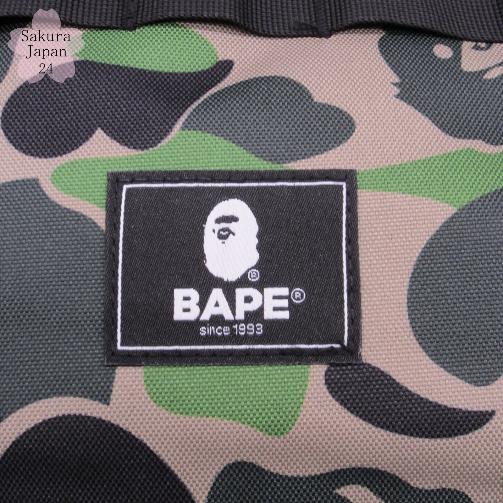 BAPE A Bathing Ape Camo Shoulder Bag with Carabiner 2021 AW Magazine Free Gift
