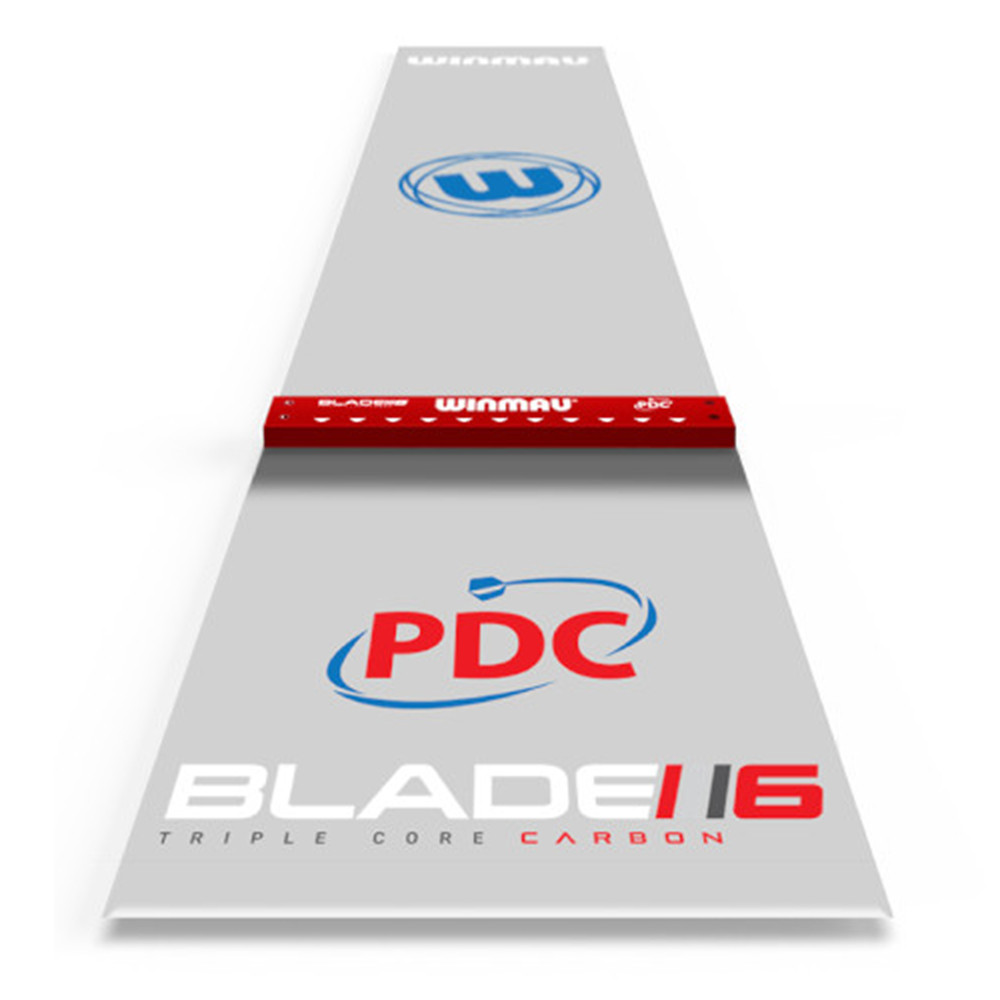 DART MAT WINMAU PDC CLEARZONE TRANSPARENT