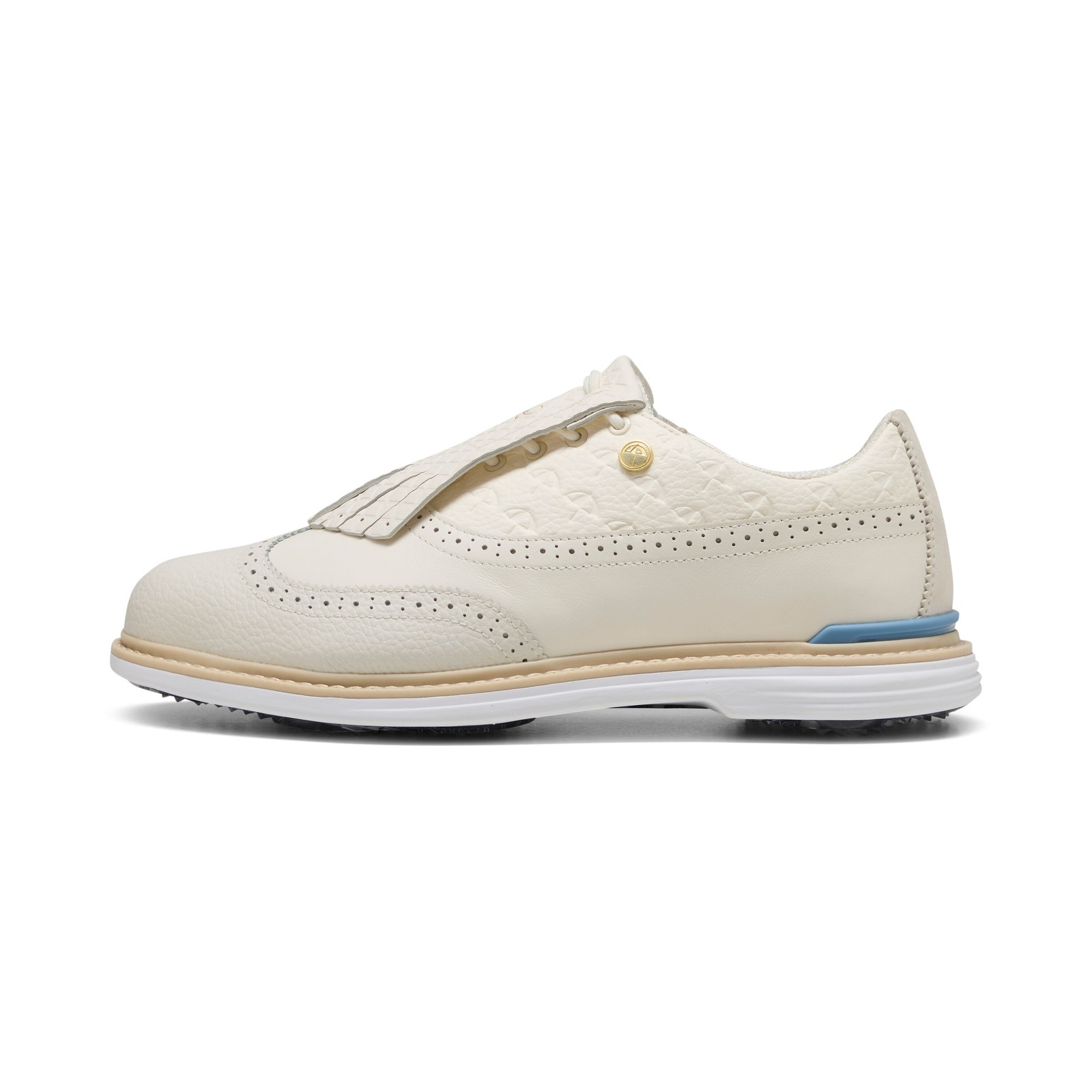 New Puma Golf Puma X Arnold Palmer Royale Wingtip Shoes Frosted Ivory-Zen