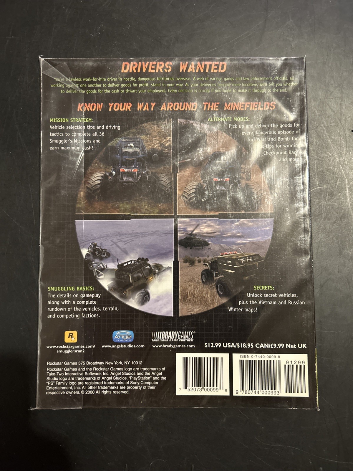 Smuggler's Run 2 (Rockstar Games) Bradygames Strategy Guide