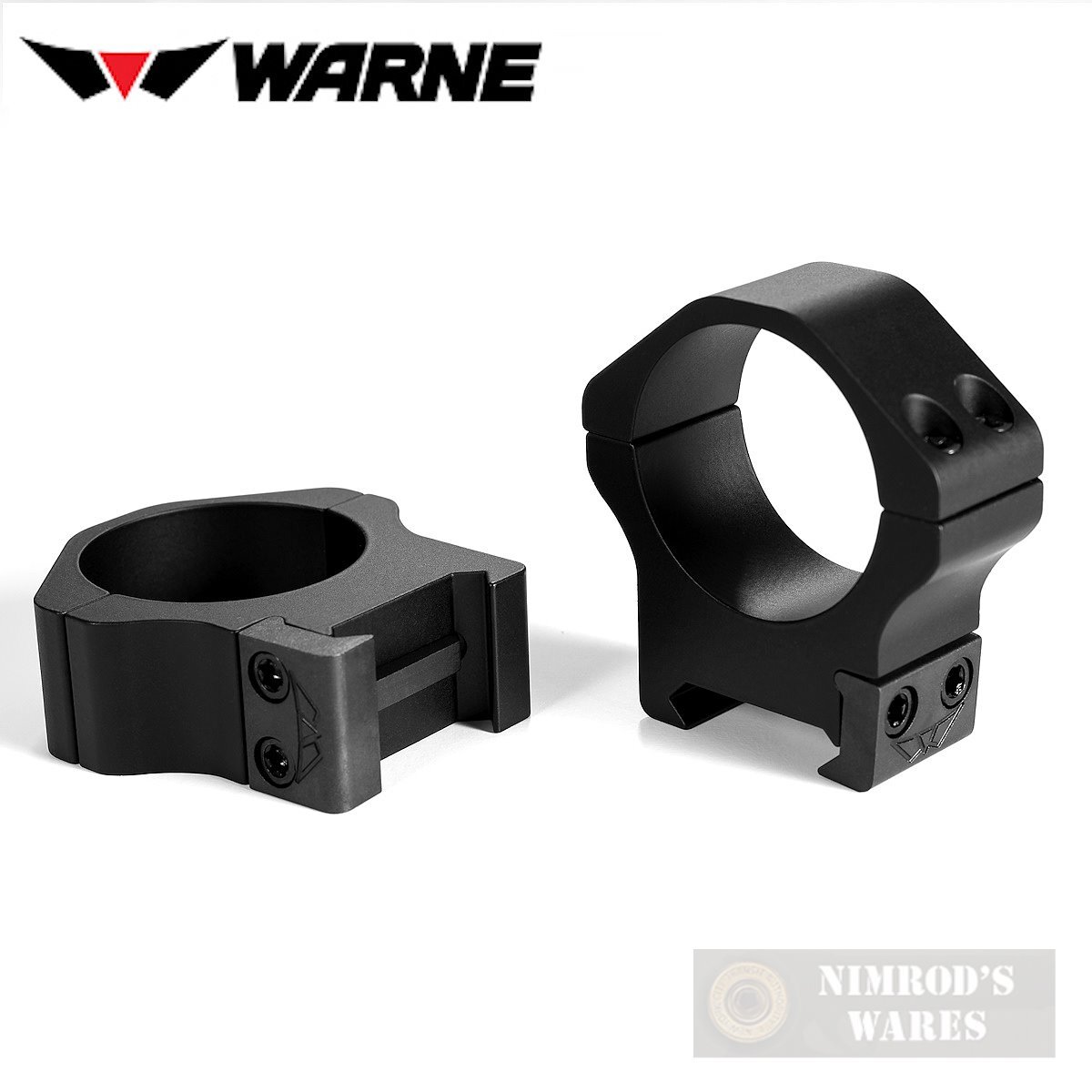 Warne MAXIMA Horizontal Scope Rings 30mm Medium Matte 514M FAST SHIP