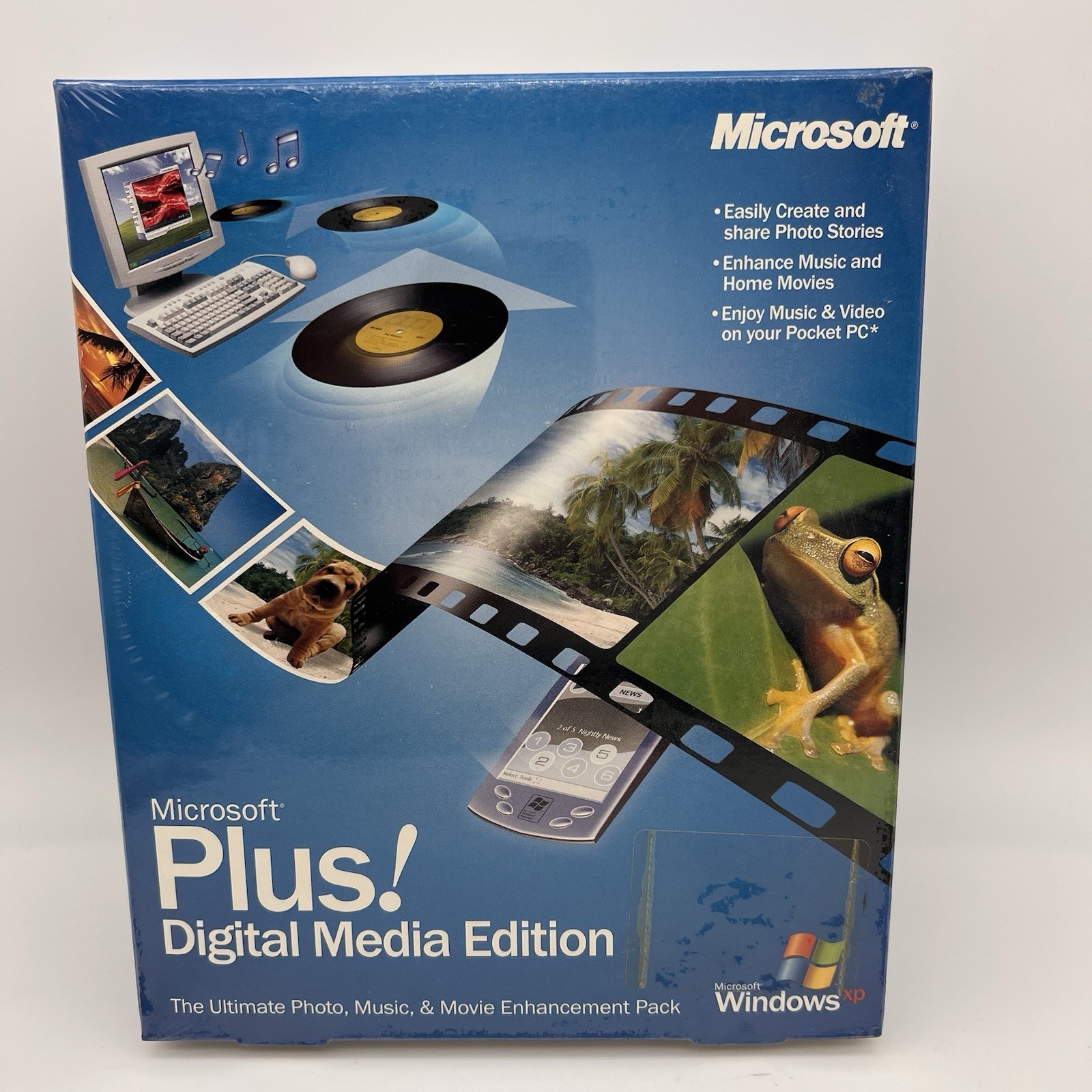 Microsoft Plus! Digital Media Edition Windows XP - NEW and Sealed
