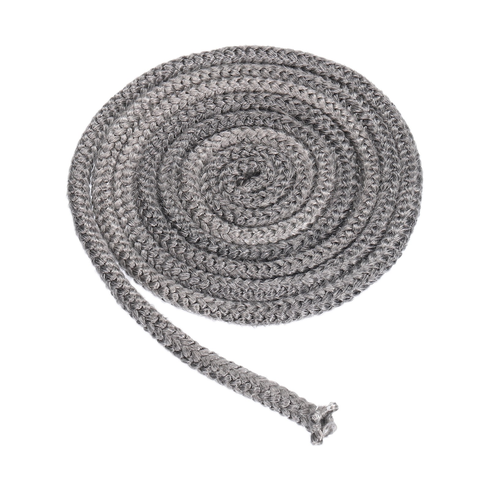 3/8"x 86" Wood Stove Gasket Graphite Fiberglass Round Seals Rope Black