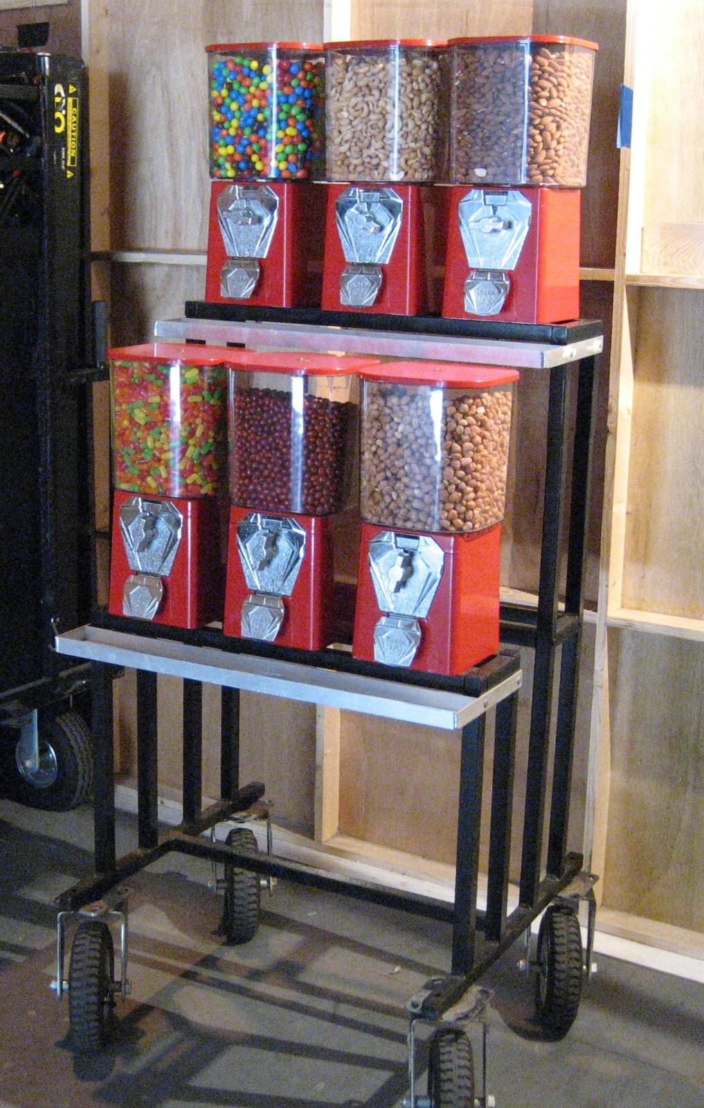 Vending Machine and Rack