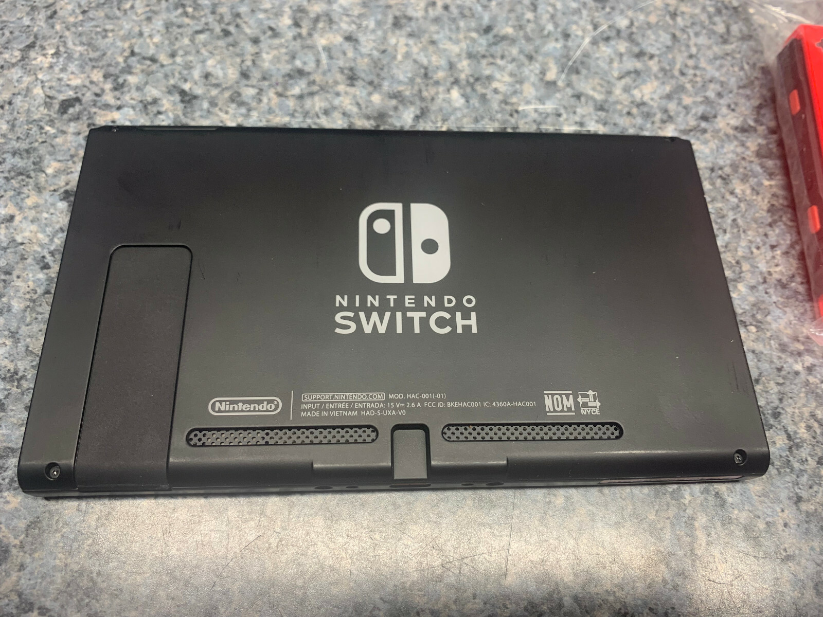 Nintendo Switch - Gray and Black 32GB Handheld Console - HADSKAAAA -CONSOLE ONLY