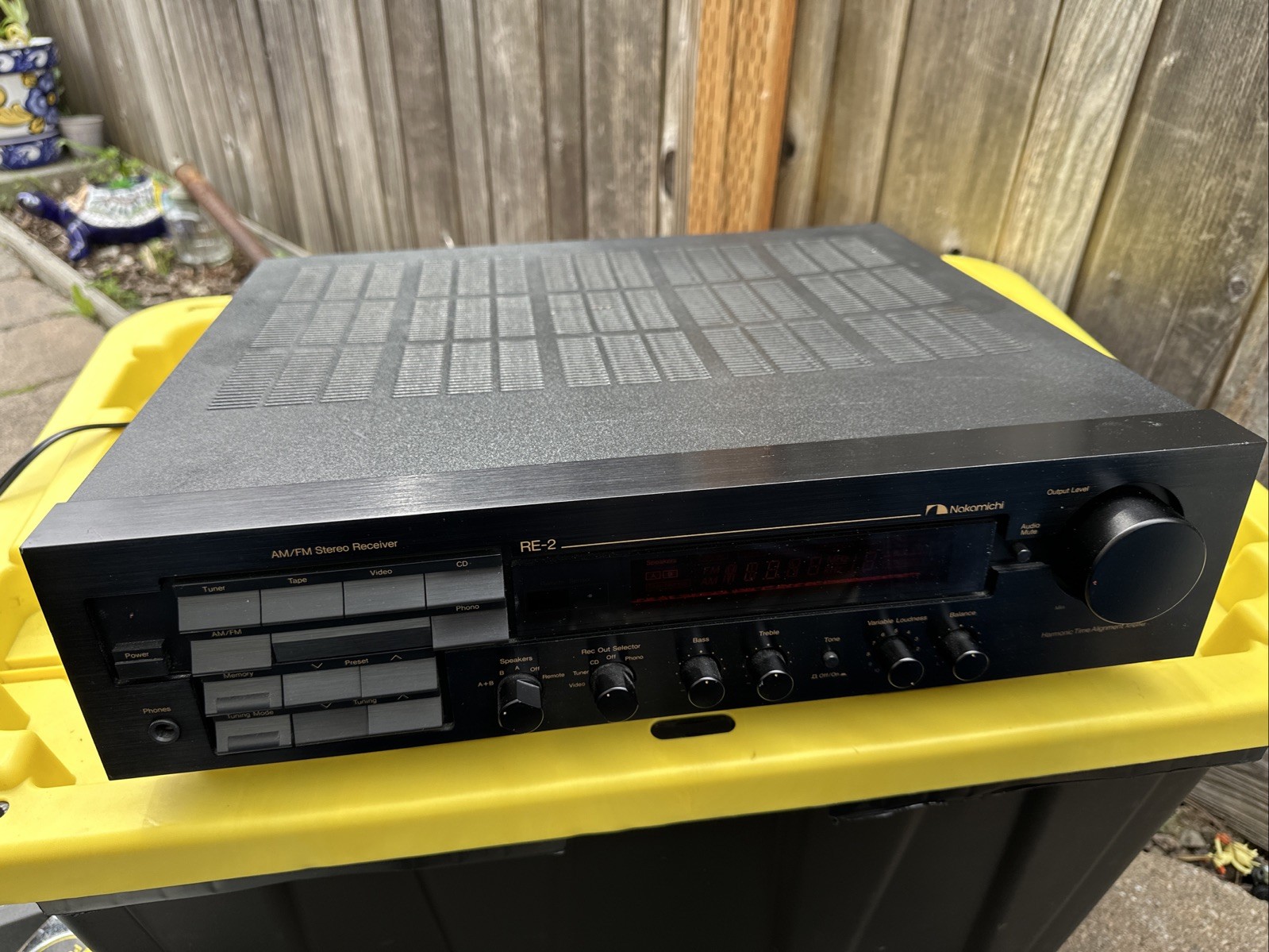 Nakamichi RE-2 Stereo Receiver Vintage Audiophile Amplifier | Sounds Great
