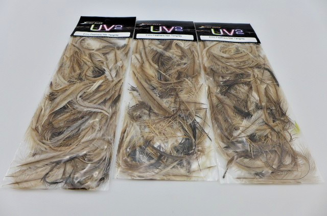 Spirit River UV 2 Emu Feathers Natural Tangrey Fly Tying NEW 3 Available