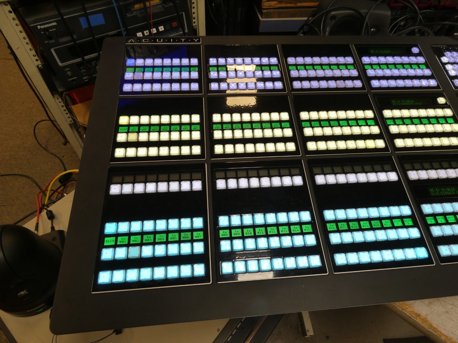 Ross Acuity 3M/E Panel, 60-Input, 40-Output 4K 3G Production Switcher w/Frame