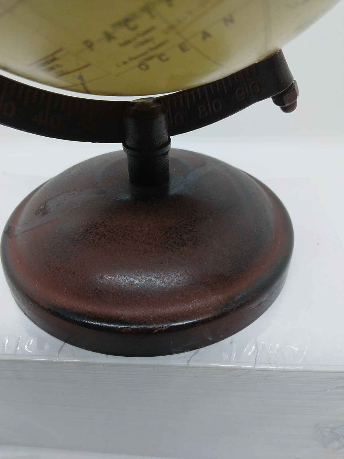 Vintage Style Desktop Globe 5" Tall