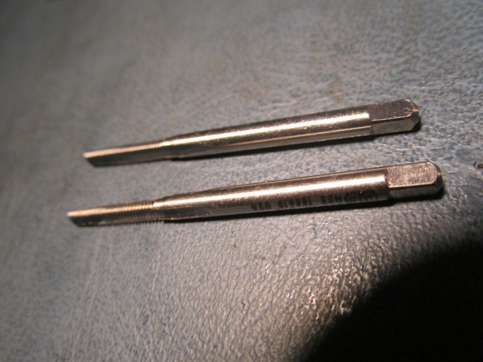 (2) #5-44 HSS 3 Flute Finish Finish H2, Taper Hand Tap