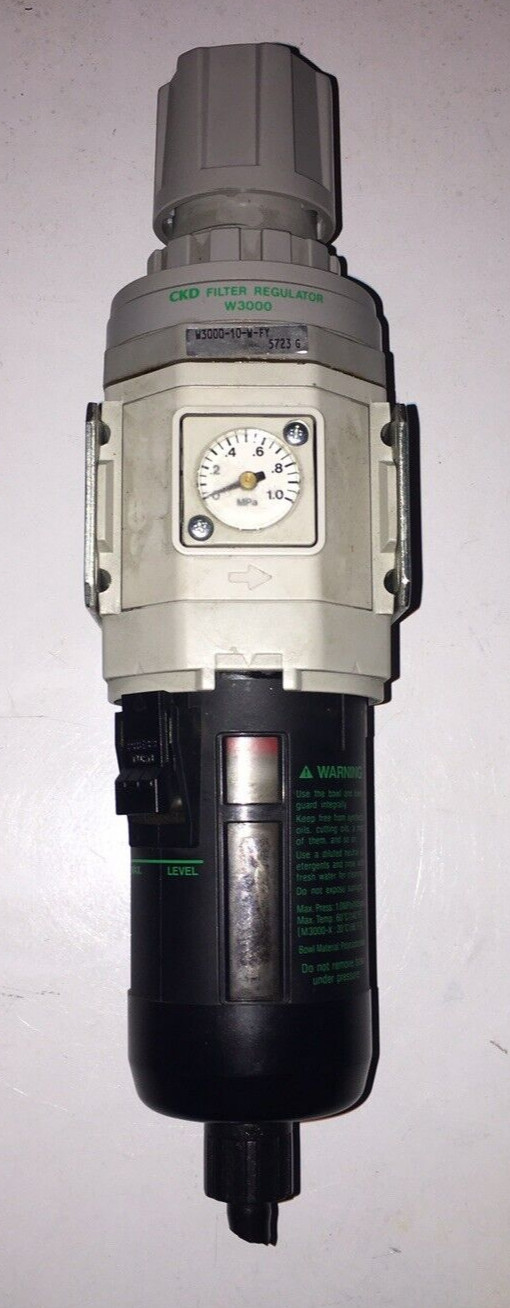 CKD filter regulator W3000 tested and working