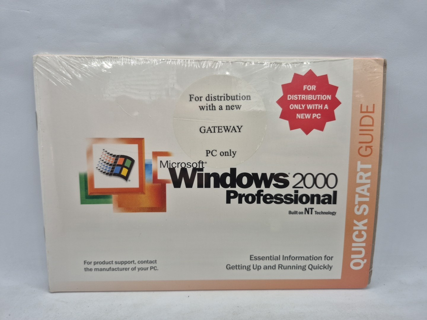 Windows 2000 Professional CD For Gateway Computer