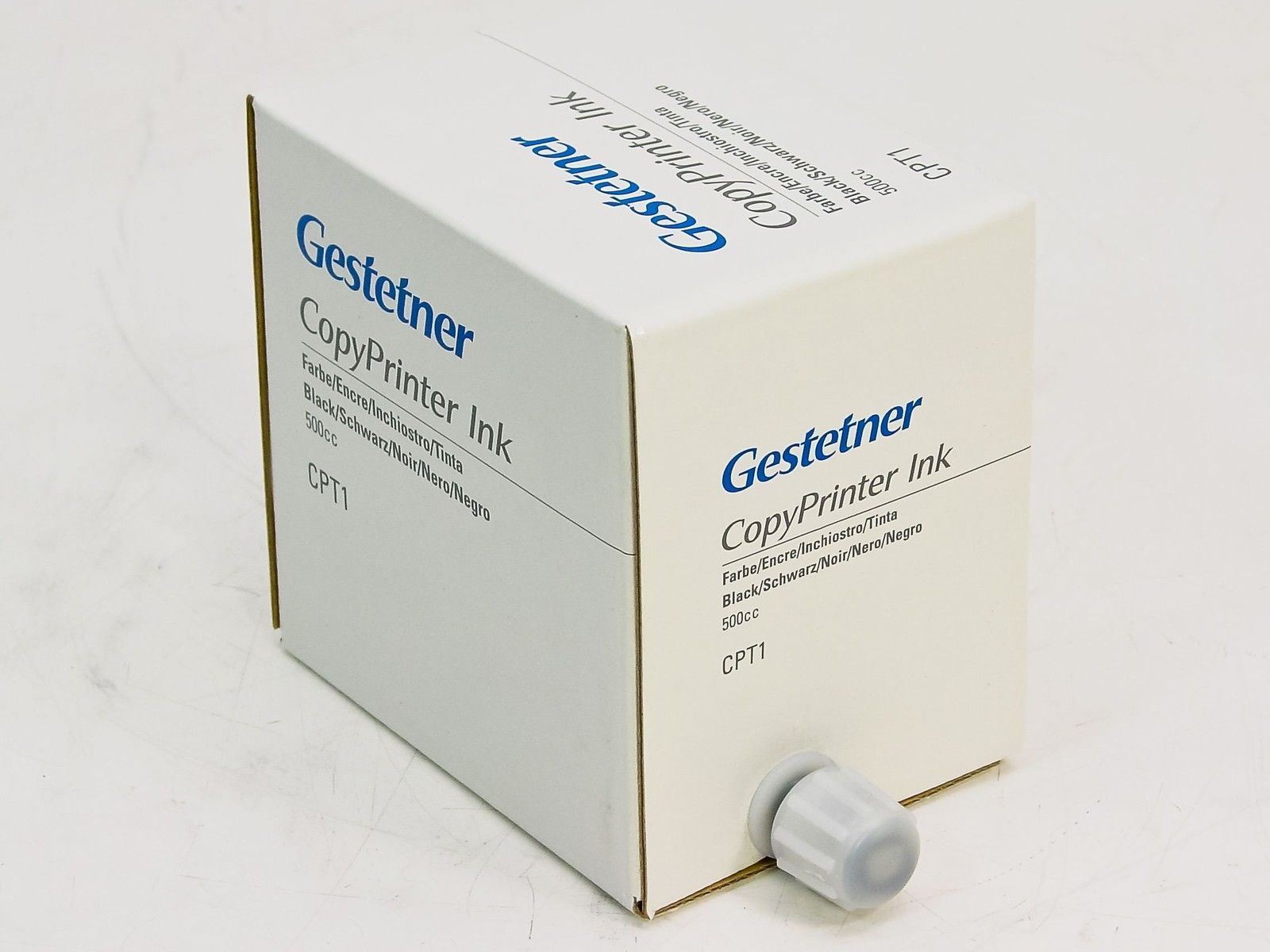 Gestetner Black 500 CC CopyPrinter Ink CPT1