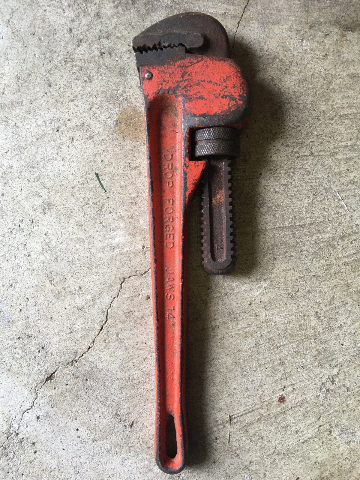 14” Heavy Duty Drop Forged Pipe Wrench