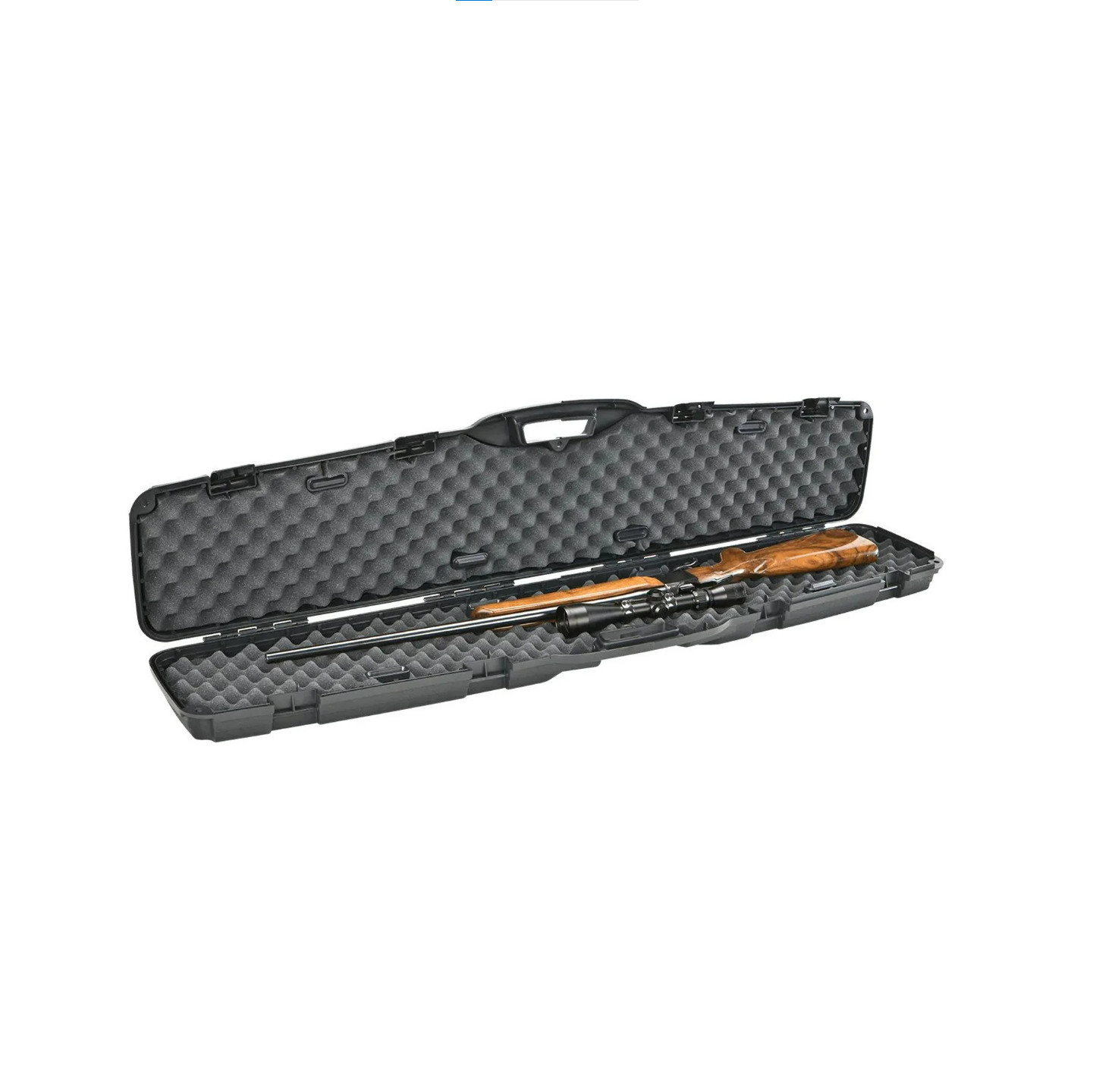 Rifle Gun Case Rifle Hard Case 53 inch Lockable, 3 Layers Fully-protective Foams