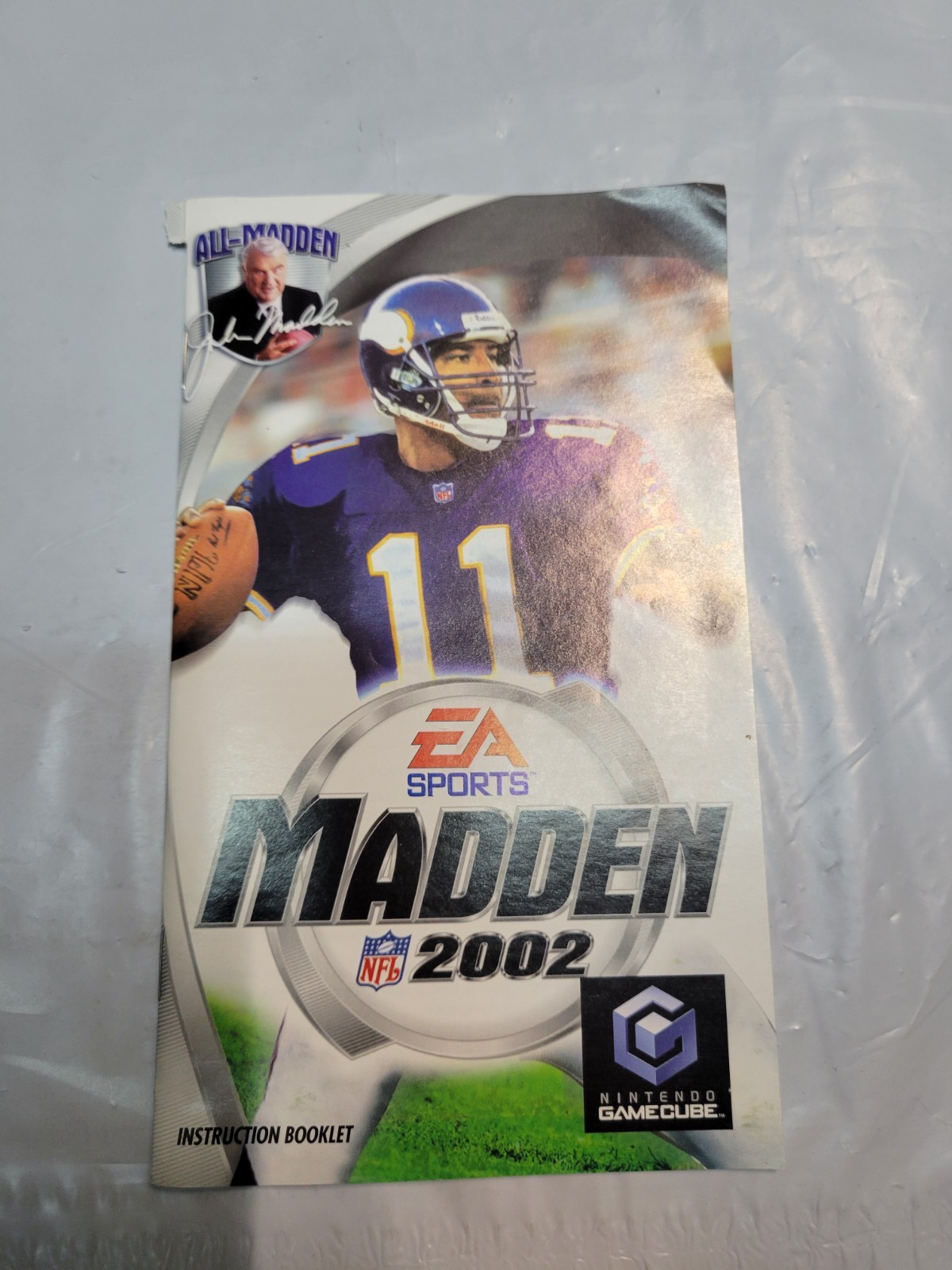 Madden 2002  |  Nintendo Gamecube  |  Manual Only