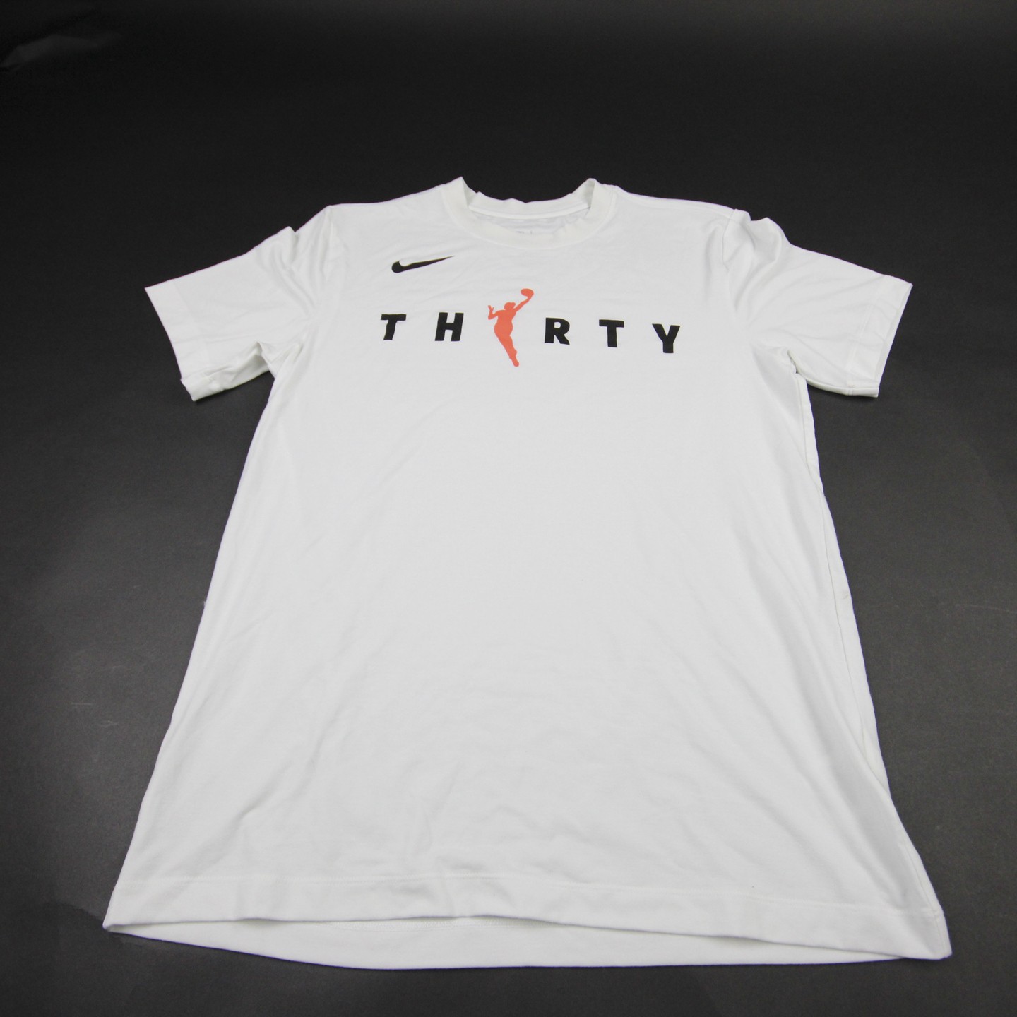 Nike NBA Authentics Nike Tee Short Sleeve Shirt Men's White Used Multiple Sizes