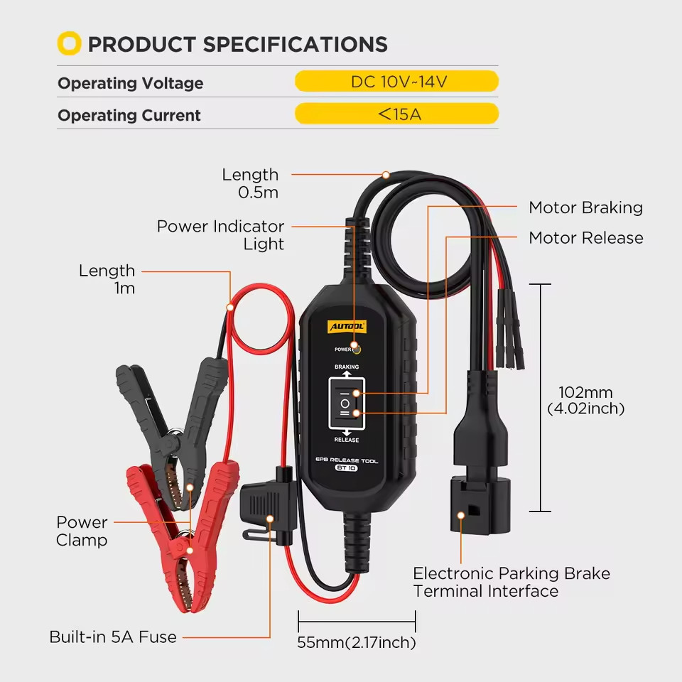 EPB Tool Electronic Parking Brake Tool Kit EPB Emergency Braking & Release Mode