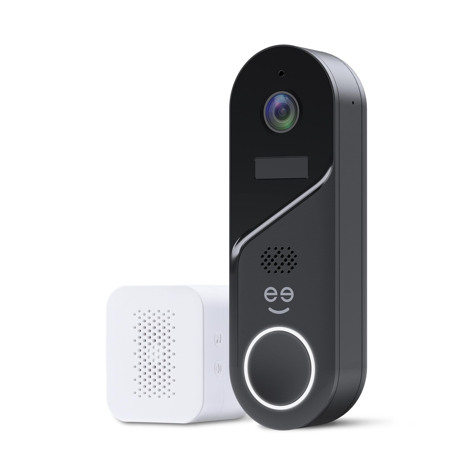 Geeni Halo 3MP Smart Video Doorbell Camera – Battery Powered or Hardwired