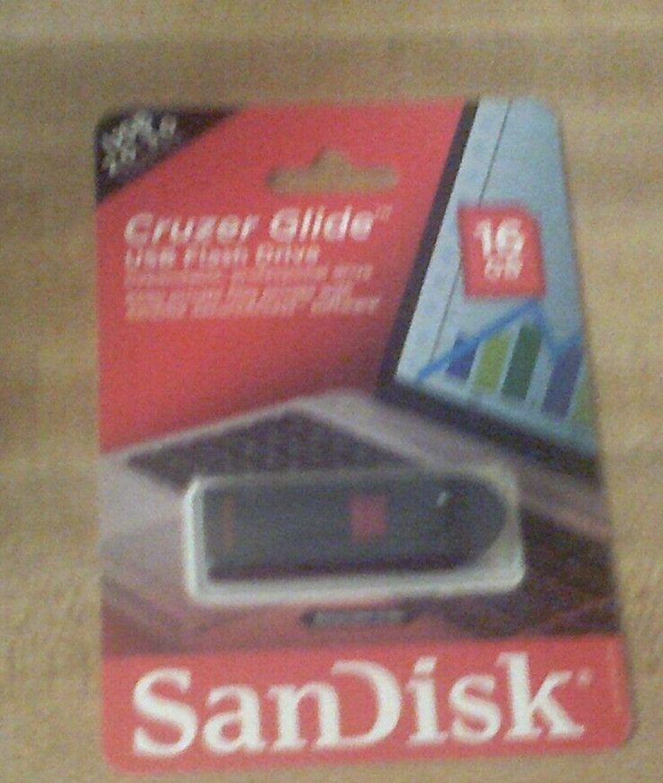 SanDisk Cruzer Glide 16GB USB Flash Drive sealed