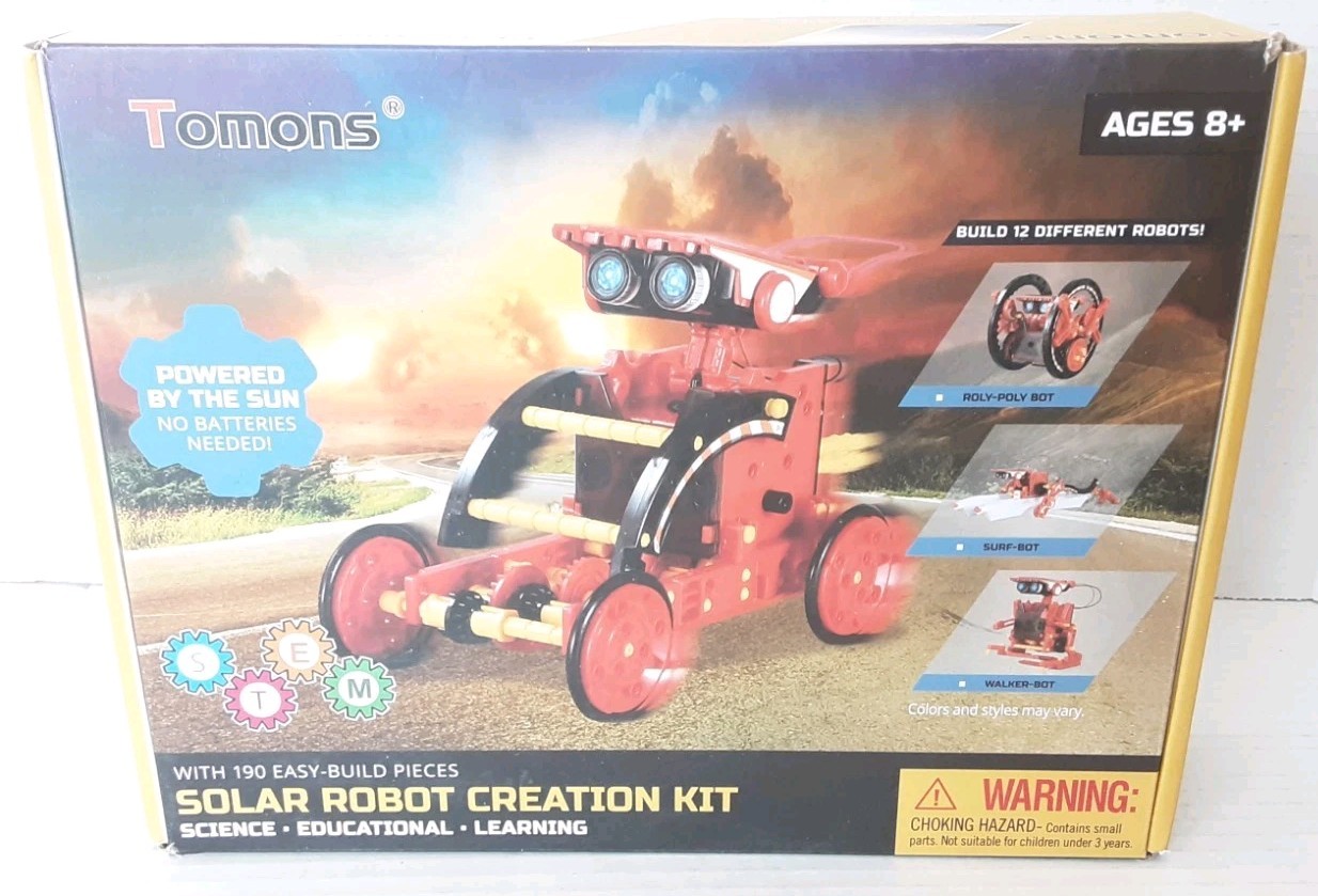 Stem Solar Robot 12in1 Educational Build and Learn Robot Kit BRAND NEW