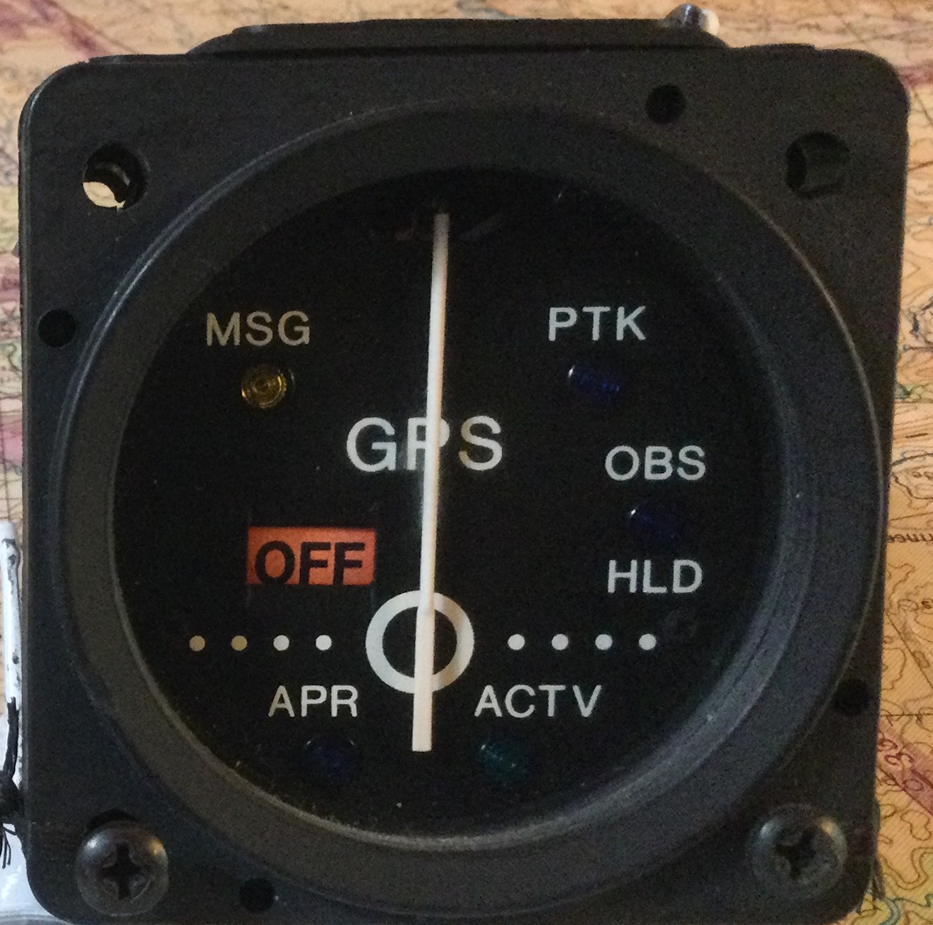 Mid-Continent MD40-65L Navigation CDI Indicator 2010056-65L 28V -Tested Good