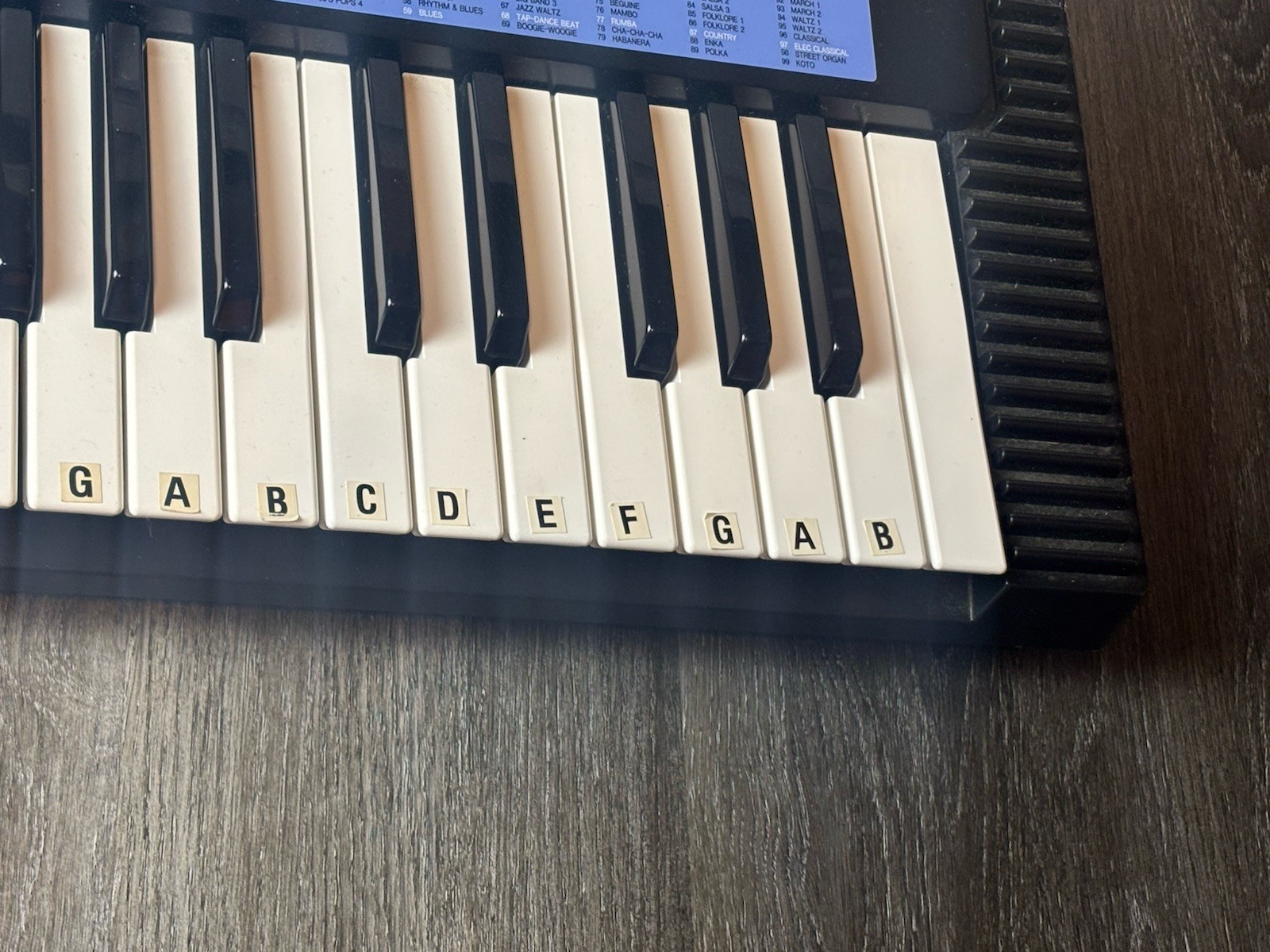 Casio Tone Bank CA-100 49-Key Electronic Keyboard TESTED