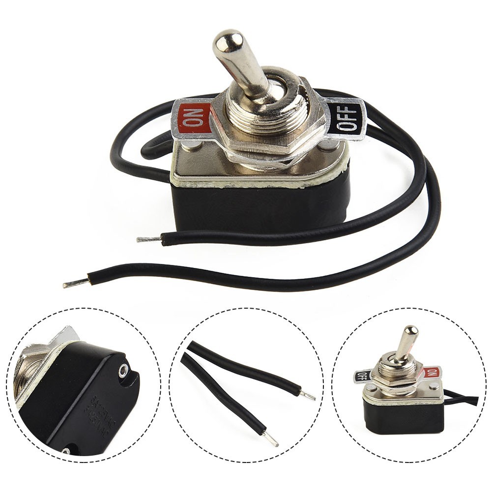 for TOGGLE Switch SPST 6A SPST Contacts Switch  for TOGGLE With Wire Switch