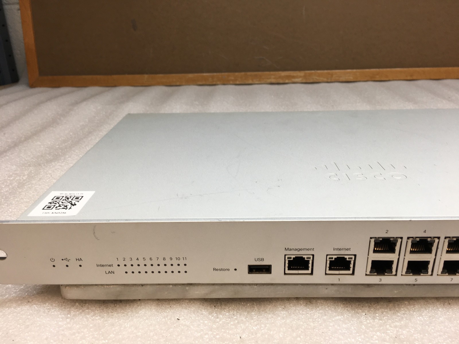 Cisco Meraki MX100-HW Cloud Managed Security Appliance - Unclaimed